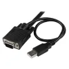 KVM StarTech.com - 2 Puertos VGA - 2x USB - 85cm - SV211USB