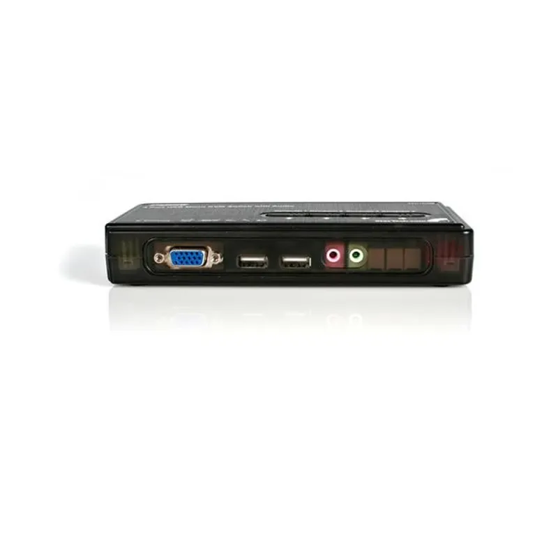 KVM StarTech.com - 4 Puertos VGA - 2x USB 2.0 - 4x 3.5mm - SV411KUSB