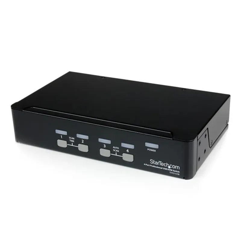 KVM StarTech.com - 4 Puertos VGA - USB - SV431USB