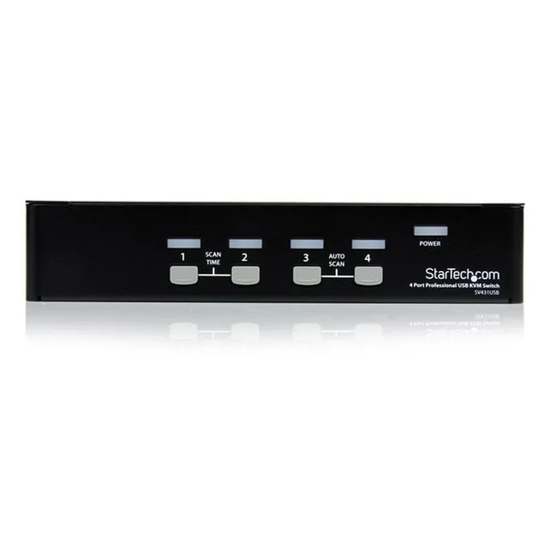KVM StarTech.com - 4 Puertos VGA - USB - SV431USB