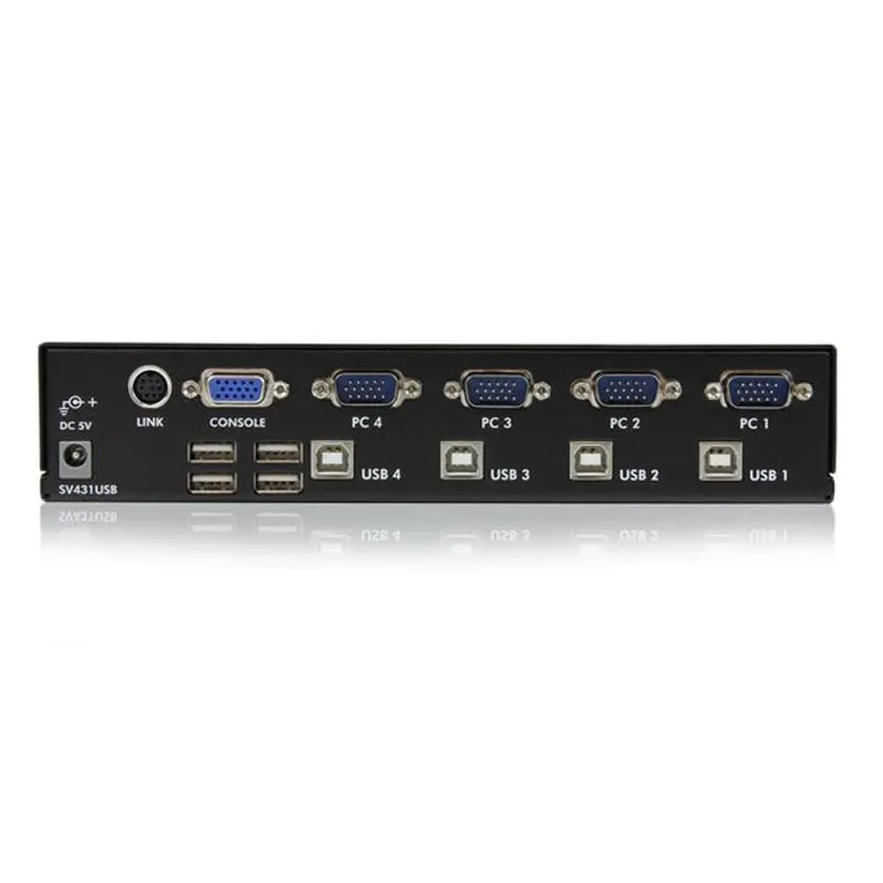 KVM StarTech.com - 4 Puertos VGA - USB - SV431USB
