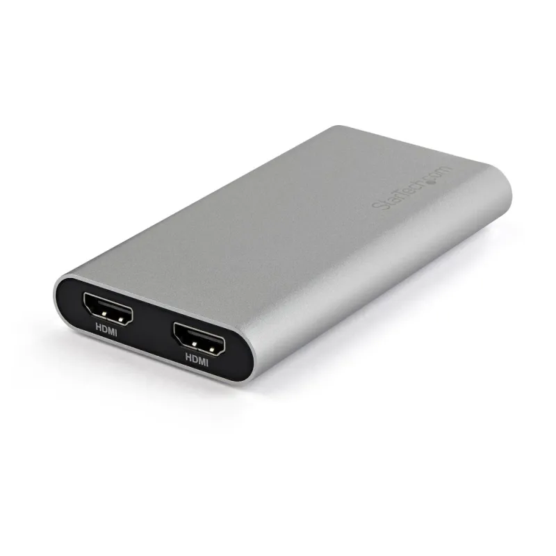 Adaptador de Vídeo StarTech.com - ThunderBolt 3 - USB-C a Doble HDMI - 4K 60Hz - Mac y Win - TB32HD24K60