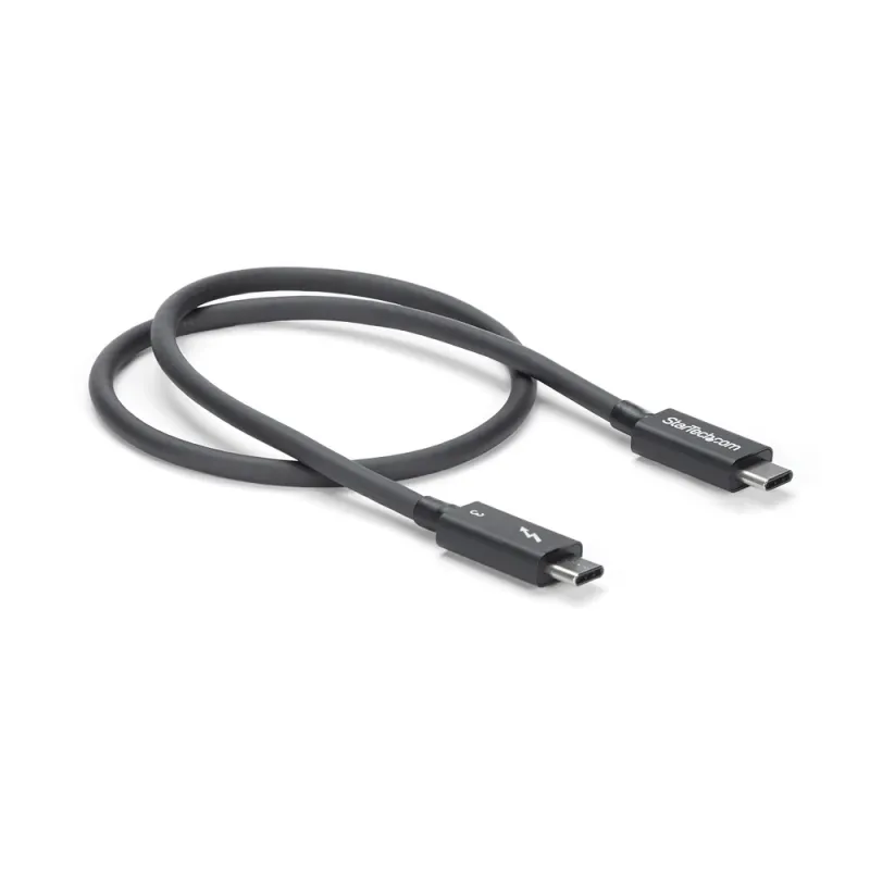Cable StarTech.com ThunderBolt 3 - 0.5M - USB-C - 40GBps - Compatible USB - TBLT34MM50CM