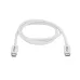 Cable StarTech.com TBLT3MM1MW - Thunderbolt 3 - USB-C - Macho/Macho - 1m - Blanco - TBLT3MM1MW