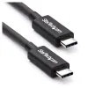 Cable StarTech.com ThunderBolt 3 - 0.5M - USB-C - 40GBps - Compatible USB - TBLT34MM50CM