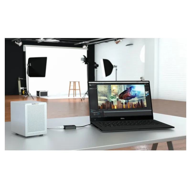 Adaptador StarTech.com - Conecta ThunderBolt 3 a ThunderBolt USB-C / Mini DisplayPort a USB-C - TBT3TBTADAP