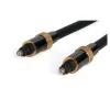 Cable StarTech.com - 6m - TosLink - Audio Digital Óptico - SPDIF Premium - Negro - TOSLINK20