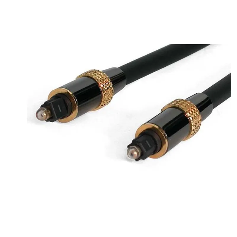 Cable StarTech.com - 6m - TosLink - Audio Digital Óptico - SPDIF Premium - Negro - TOSLINK20