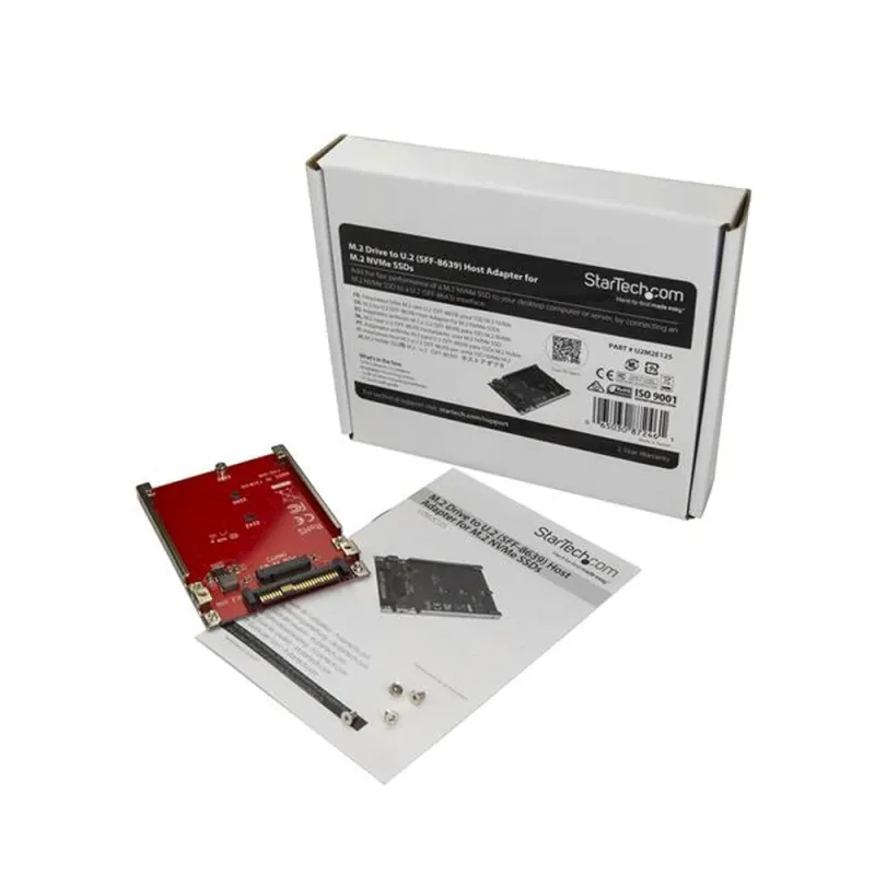 Adaptador StarTech.com - M.2 a U.2 - U2M2E125