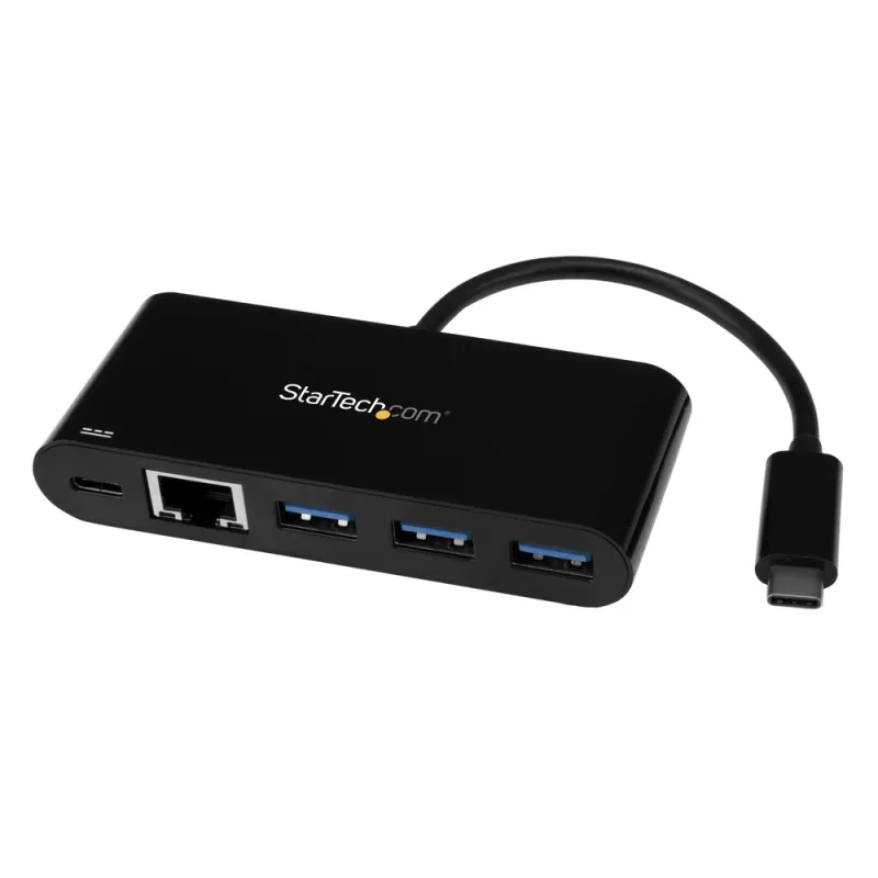 HUB USB StarTech.com US1GC303APD - USB-C a 3 USB 3.0 - RJ-45 - USB-C - US1GC303APD