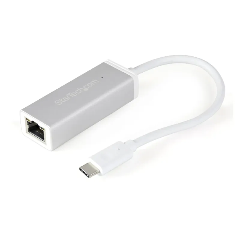 Adaptador de Red StarTech.com - USB-C a Gigabit - 5GBPS - Plateado - US1GC30A