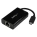 Adaptador de Red StarTech.com US1GC30PD - USB-C a RJ-45 - Macho a Hembra - US1GC30PD Adaptador de Red StarTech.com US1GC30PD - USB-C a RJ-45 - Macho a Hembra - US1GC30PD