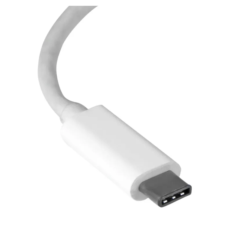 Adaptador de Red StarTech.com - USB Tipo C a Gigabit - 5 Gbps - Blanco - US1GC30W