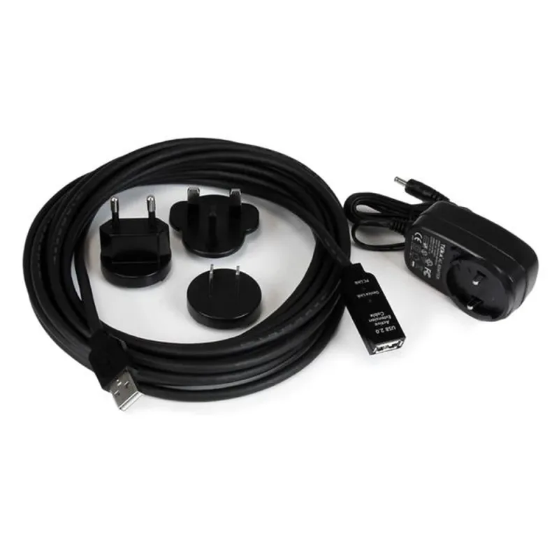 Cable StarTech.com USB 2.0 de Extensión Alargador Activo de 5 metros - Macho a Hembra - USB2AAEXT5M