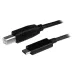 Cable USB StarTech.com - USB-C a USB-B - 1m - Negro - USB2CB1M Cable USB StarTech.com - USB-C a USB-B - 1m - Negro - USB2CB1M