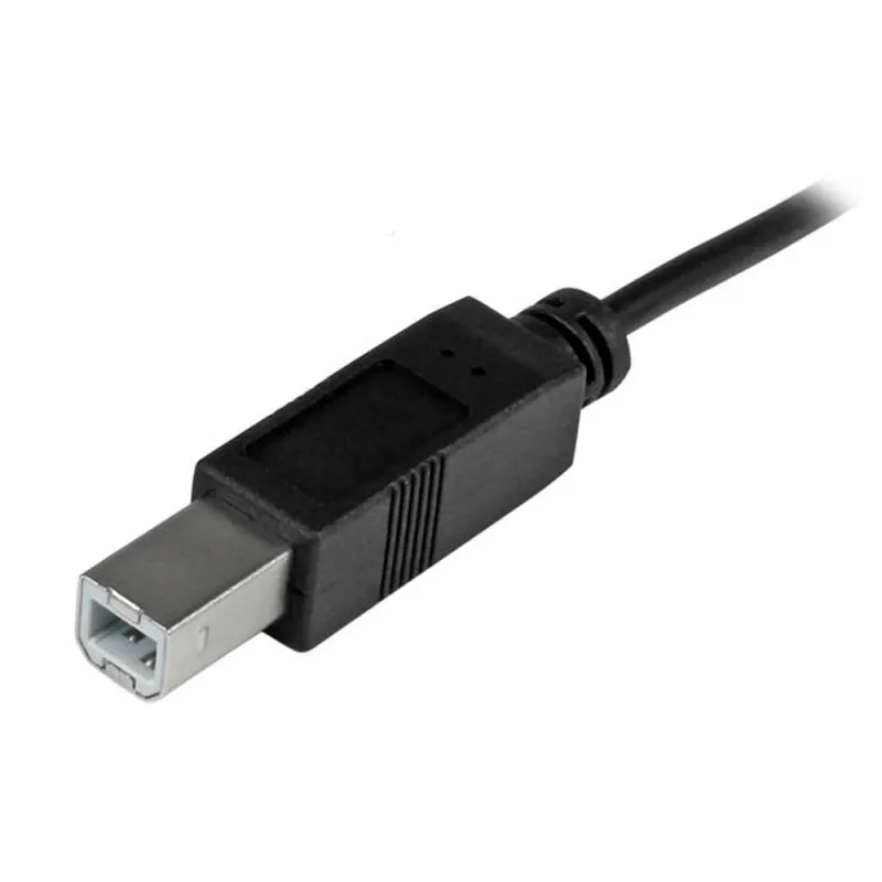 Cable USB StarTech.com - USB-C a USB-B - 1m - Negro - USB2CB1M