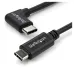 Cable USB StarTech.com USB2CC1MR - USB C a USB C - 1m - Acodado a La Derecha - USB2CC1MR Cable USB StarTech.com USB2CC1MR - USB C a USB C - 1m - Acodado a La Derecha - USB2CC1MR