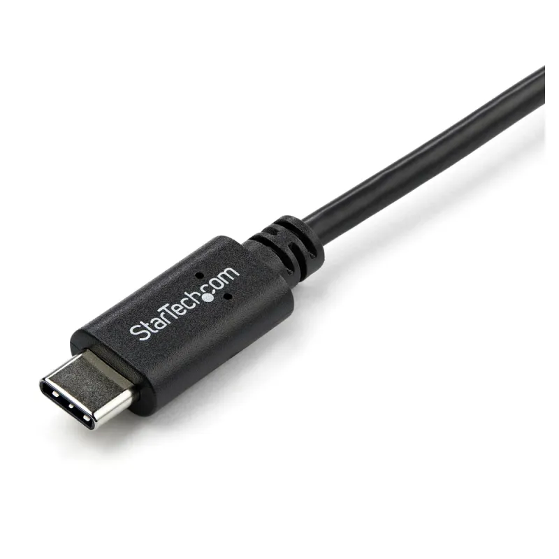 Cable USB StarTech.com USB2CC1MR - USB C a USB C - 1m - Acodado a La Derecha - USB2CC1MR