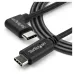 Cable USB StarTech.com USB2CC1MR - USB C a USB C - 1m - Acodado a La Derecha - USB2CC1MR Cable USB StarTech.com USB2CC1MR - USB C a USB C - 1m - Acodado a La Derecha - USB2CC1MR