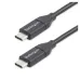 Cable StarTech.com USB2CC50CM - USB Tipo-C - Macho a Macho - 0.5 m - Negro - USB2CC50CM