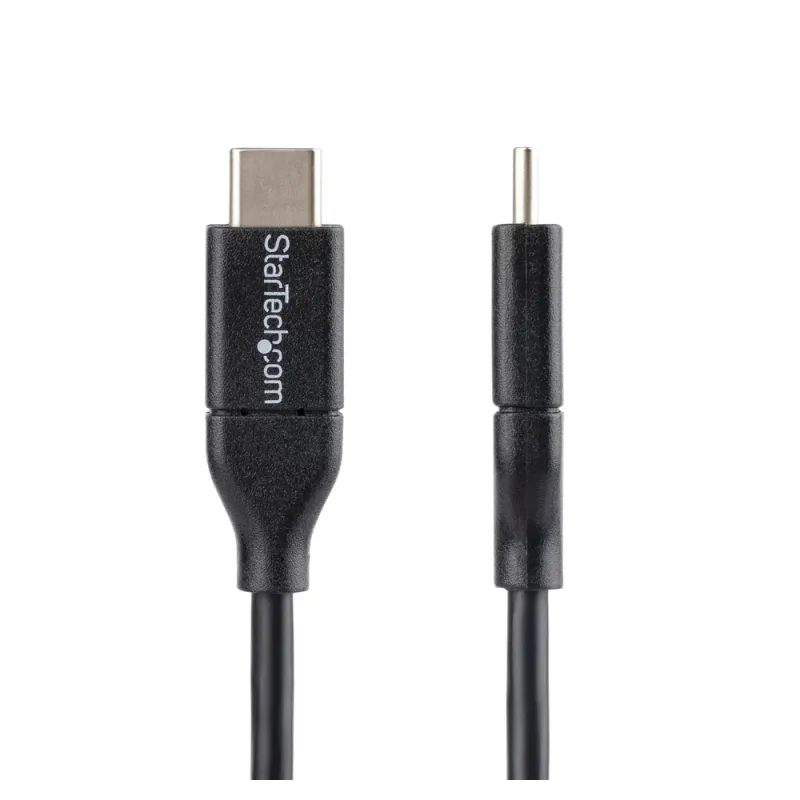 Cable StarTech.com USB2CC50CM - USB Tipo-C - Macho a Macho - 0.5 m - Negro - USB2CC50CM