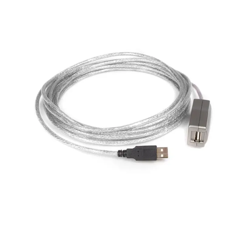 Cable StarTech.com - 4.5m - De Extensión Activo USB 2.0 - Macho a Hembra USB A - Gris - USB2FAAEXT15