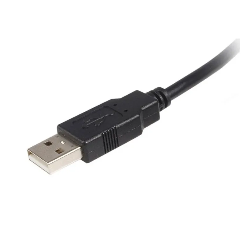 Cable StarTech.com USB2HAB5M - USB A a USB B - 5m - Hasta 480 Gbps - Para Impresora - Negro - USB2HAB5M
