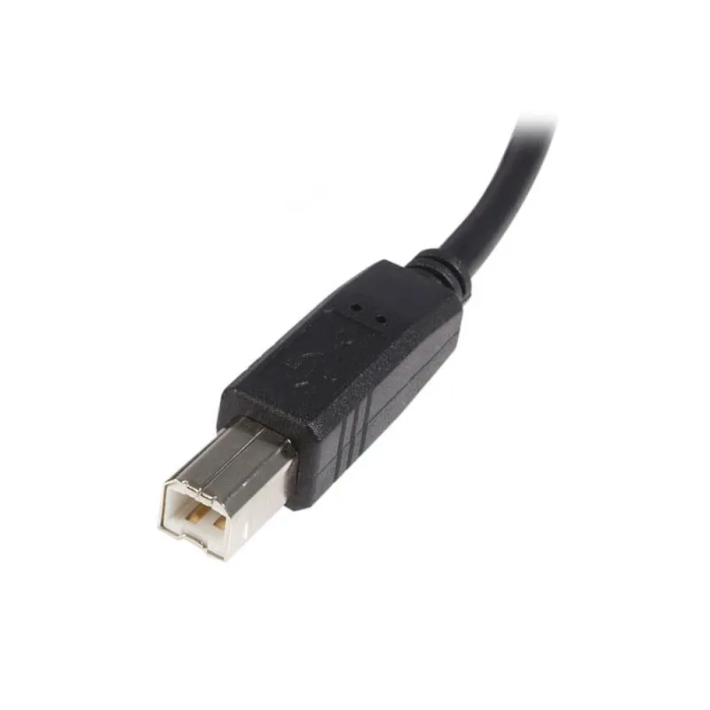 Cable StarTech.com USB2HAB5M - USB A a USB B - 5m - Hasta 480 Gbps - Para Impresora - Negro - USB2HAB5M