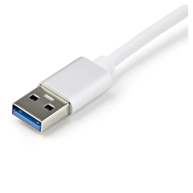 Adaptador de Red StarTech.com - Ethernet Gigabit a USB 3.0 - Plateado - USB31000SA