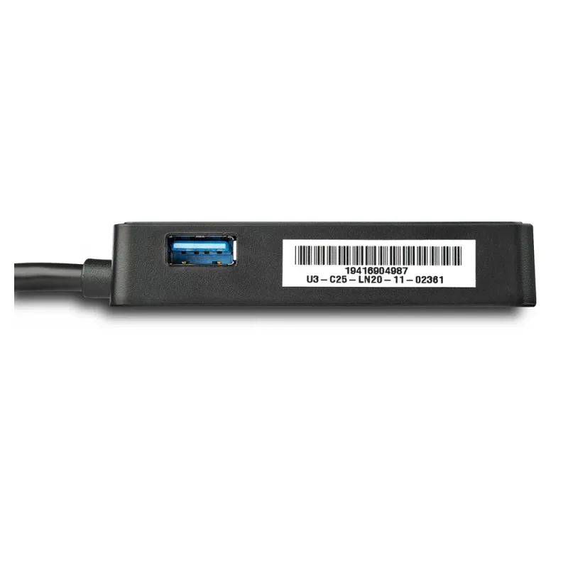 Adaptador Tarjeta de Red StarTech.com - Ethernet - 1 Puerto RJ45 - Externa USB 3.0 - Negro - USB31000SPTB