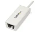 Adaptador StarTech.com Tarjeta de Red Externa NIC USB 3.0 a 1 Puerto Gigabit Ethernet - 1Gbps - RJ45 - USB A - Blanco - USB31000SW Adaptador StarTech.com Tarjeta de Red Externa NIC USB 3.0 a 1 Puerto Gigabit Ethernet - 1Gbps - RJ45 - USB A - Blanco - USB31000SW
