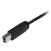 Cable Adaptador StarTech.com - Conecta USB-C 3.0 a USB-B 3.0 - 2Mts - Negro - USB315CB2M Cable Adaptador StarTech.com - Conecta USB-C 3.0 a USB-B 3.0 - 2Mts - Negro - USB315CB2M