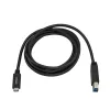 Cable Adaptador StarTech.com - Conecta USB-C 3.0 a USB-B 3.0 - 2Mts - Negro - USB315CB2M