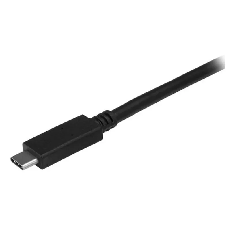Cable StarTech.com USB315CC2M - USB tipo C con Entrega de Potencia - Macho a Macho - 2m - Negro - USB315CC2M