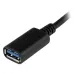 Adaptador USB StarTech.com - USB C - USB A - Macho - Hembra - USB31CAADP Adaptador USB StarTech.com - USB C - USB A - Macho - Hembra - USB31CAADP