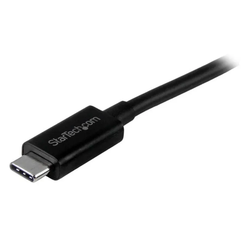 Cable USB 3.1 StarTech.com - USB-C a USB-C - 1m - Negro - USB31CC1M