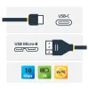 Cable StarTech.com - USB tipo-C a USB Micro-B - USB 3.1 - 1m - USB31CUB1M