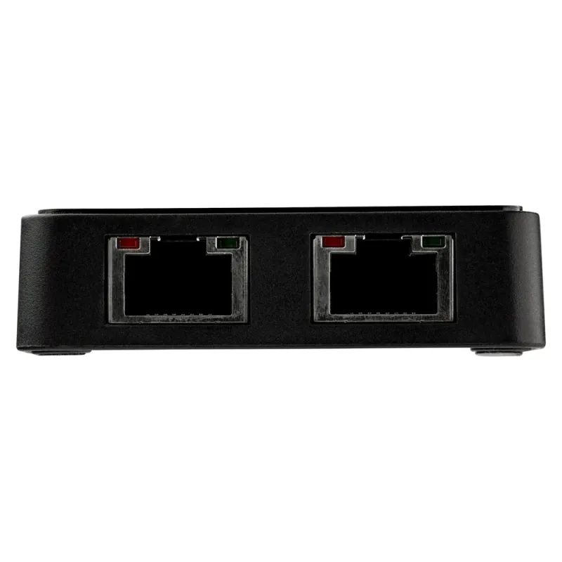 Adaptador Tarjeta de Red StarTech.com NIC Externa USB 3.0 2 Puertos Gigabit Ethernet RJ45 y Puerto USB - USB32000SPT