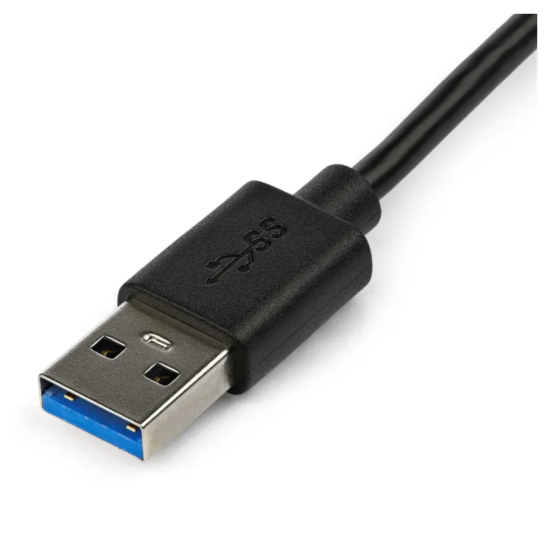 Adaptador de Vídeo StarTech.com - USB 3.0 a HDMI - 4K - Multi Monitor - Negro - USB32HD4K