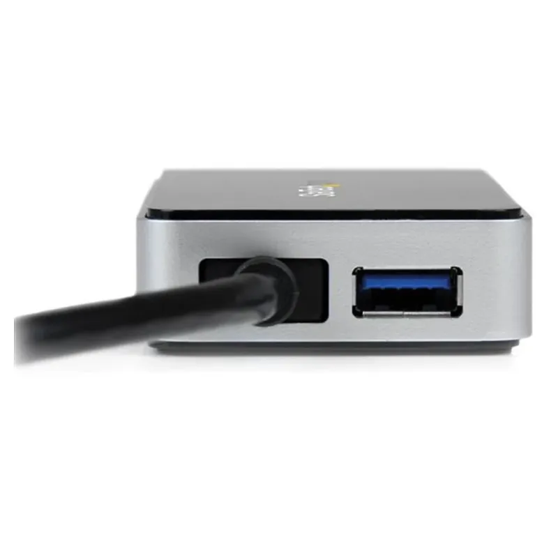 Adaptador StarTech.com - Conecta USB 3.0 a HDMI con Hub USB 1 Puerto - Cable - 1080p - USB32HDEH