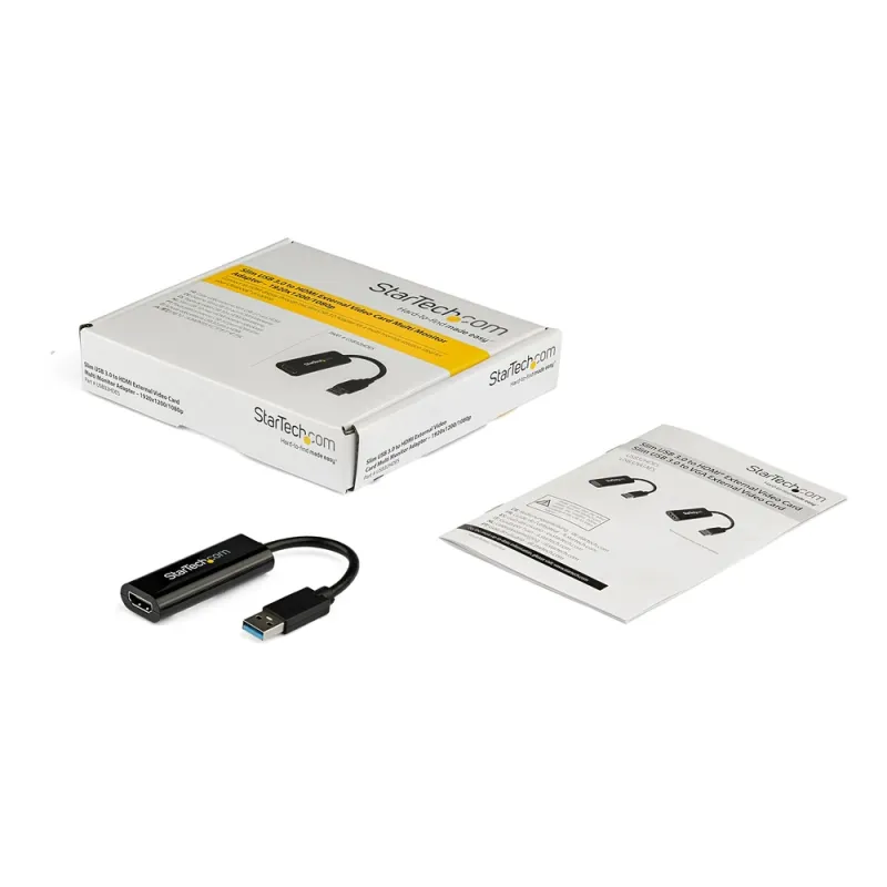 Adaptador de Video StarTech.com USB32HDES - USB 3.0 a HDMI - Macho a Hembra - 1920x1200 - USB32HDES