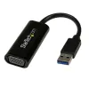 Adaptador de Video StarTech.com - USB 3.0 a VGA - Negro - USB32VGAES
