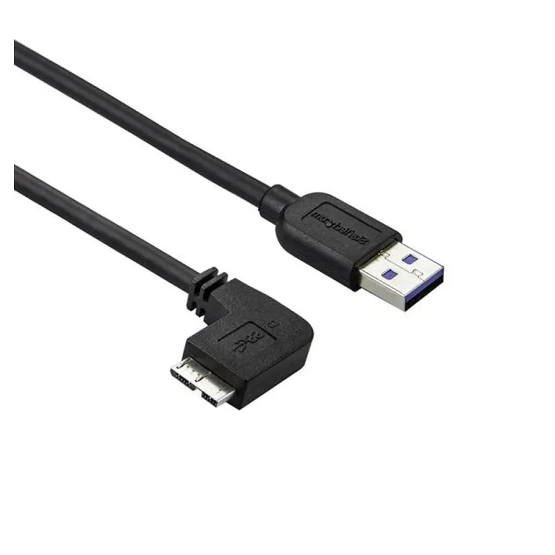 Cable USB StarTech.com - 0.5m - Micro USB a USB - Negro - USB3AU50CMLS