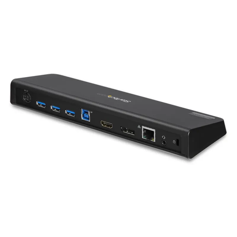 Docking Station StarTech.com USB3DOCKHDPC - HDMI - DisplayPort - USB 3.0 - Negro - USB3DOCKHDPC