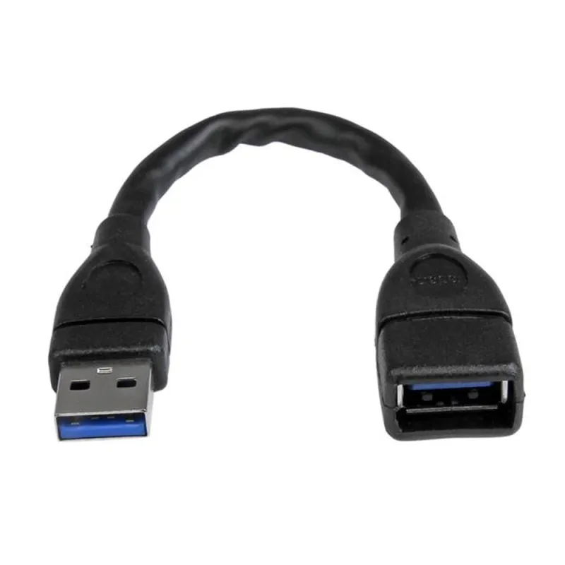 Cable Extensor StarTech.com - USB 3.0 - Alargador - SuperSpeed - Negro - USB3EXT6INBK