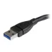 Cable Extensor StarTech.com - USB 3.0 - Alargador - SuperSpeed - Negro - USB3EXT6INBK Cable Extensor StarTech.com - USB 3.0 - Alargador - SuperSpeed - Negro - USB3EXT6INBK