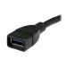 Cable Extensor StarTech.com - USB 3.0 - Alargador - SuperSpeed - Negro - USB3EXT6INBK Cable Extensor StarTech.com - USB 3.0 - Alargador - SuperSpeed - Negro - USB3EXT6INBK