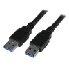 Cable StarTech.com USB 3.0 de 1.8m - macho a macho - color negro - USB3SAA6BK
