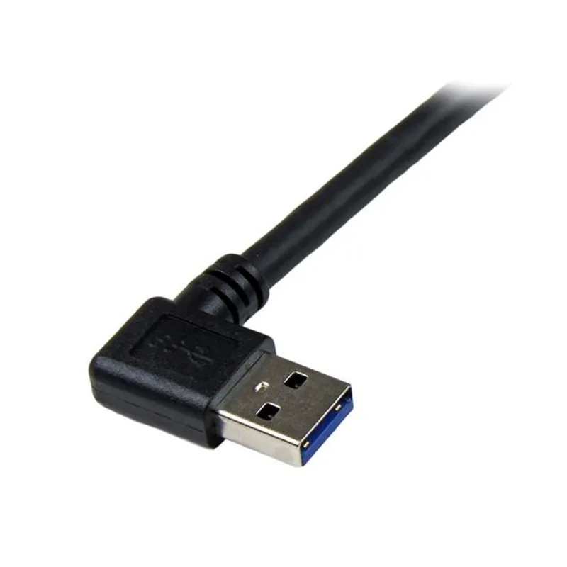 Cable StarTech.com USB3SAB1MRA - USB B a USB A - 1M - Macho - Ángulo a la Derecha - USB3SAB1MRA