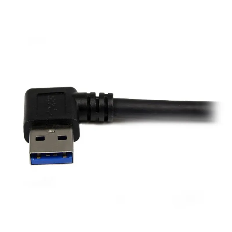Cable StarTech.com USB3SAB1MRA - USB B a USB A - 1M - Macho - Ángulo a la Derecha - USB3SAB1MRA